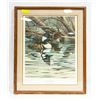 NUMBERED DUCKS UNLIMITED PRINT