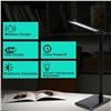 NEW REPACKED BLACK LED DESK LAMP WITH QI WIRELESS