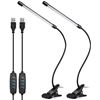 Image 1 : NEW REPACKED 2 PACK OF LED CLIP ON LIGHTS WITH