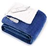 Image 1 : NEW REPACKED MAXKARE BLUE/WHITE HEATED THROW