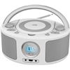 BRAND NEW WISCENT PORTABLE CD BOOM BOX WITH RADIO