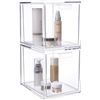 Image 1 : PAIR OF NEW  AUDREY CLEAR COSMETIC ORGANIZERS