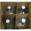 Image 1 : VINTAGE WHISKEY STYLE JUGS 4 X 160 OZ