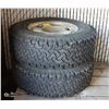 Image 1 : TWO LT245/75R16 RIMS 6 BOLT 5.5 INCH BF GOODRICH