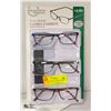 Image 1 : FOSTER GRANT LADIES READING GLASSES 3 PACK +2.00