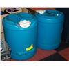 2 X 12 GALLON BLUE WATER JUGS