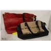 Image 2 : 3 LEATHER HANDBAGS, DANIER, FSP ORIGINALS, FOSSIL