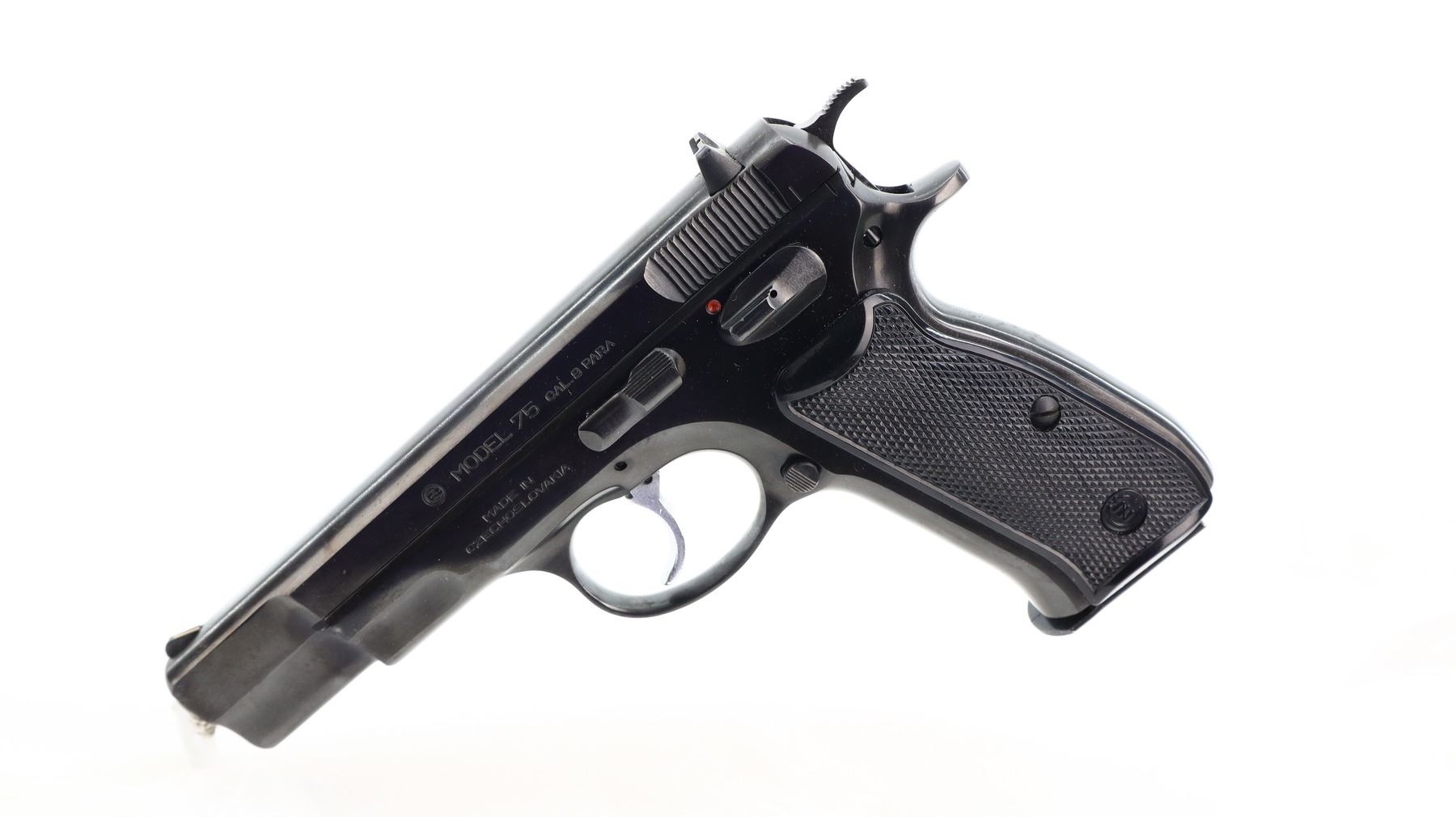 75 Caliber CZ, MODEL: 75, CALIBER: 9MM LUGER - Switzer's Auction & Appraisal Service