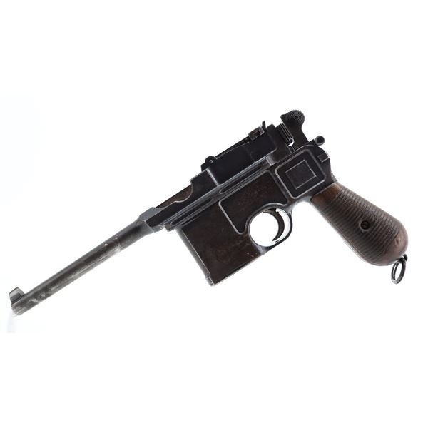 GERMAN MAUSER, MODEL: EARLY C96 BROOMHANDLE, CALIBER: 7.63 MAUSER