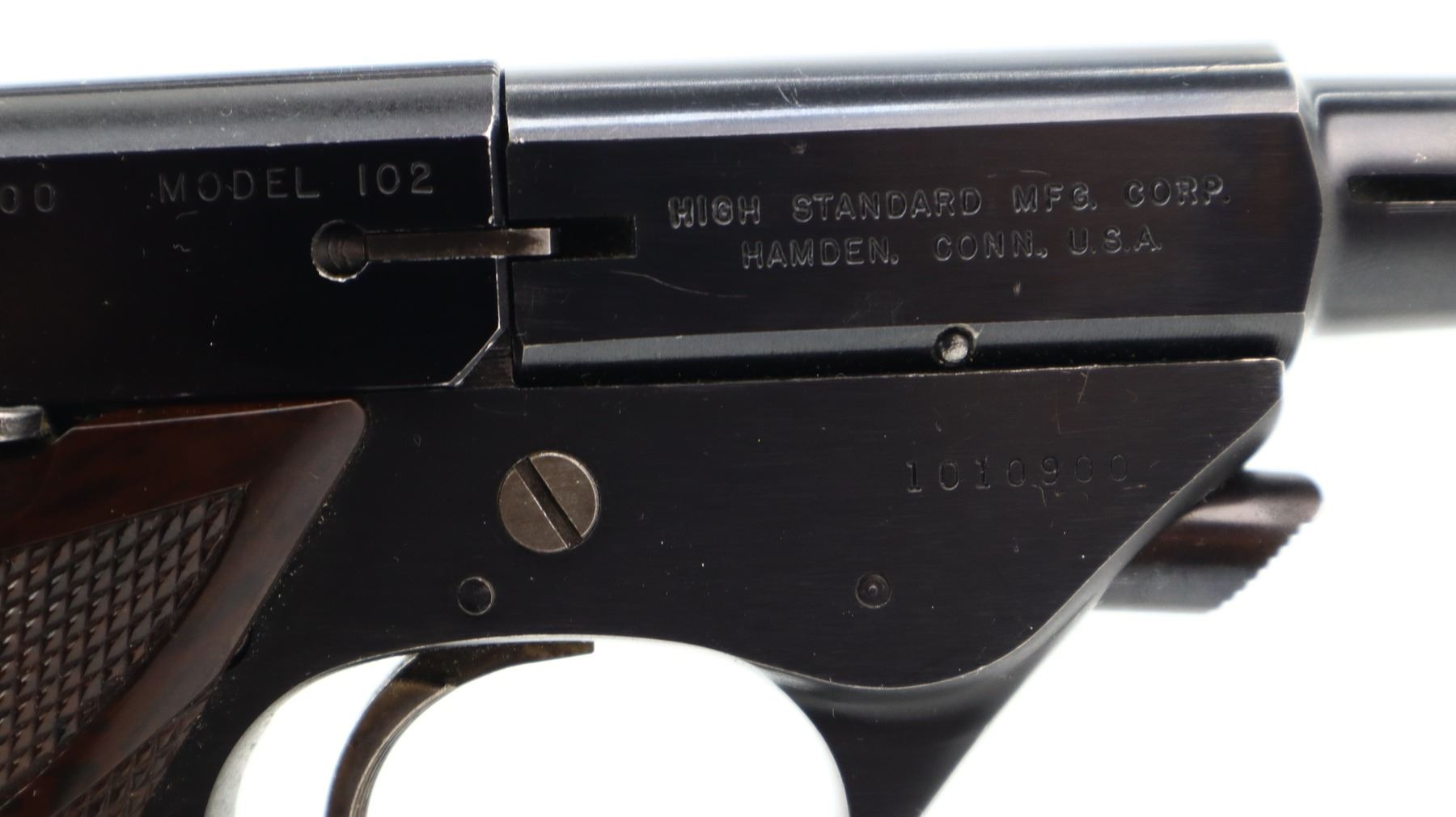 HIGH STANDARD MODEL 102 OLYMPIC CITATION CALIBER 22 SHORT 22 LR high-standard-model-102-olympic-citation-caliber-22-short-22-lr