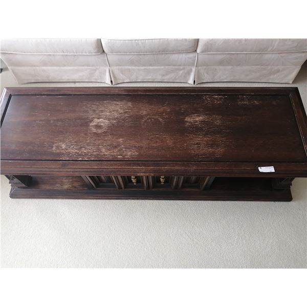 Vintage Coffee Table w/ 2 x Kroehler End Tables and 2 x Lamps