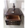 Image 8 : Vintage Coffee Table w/ 2 x Kroehler End Tables and 2 x Lamps