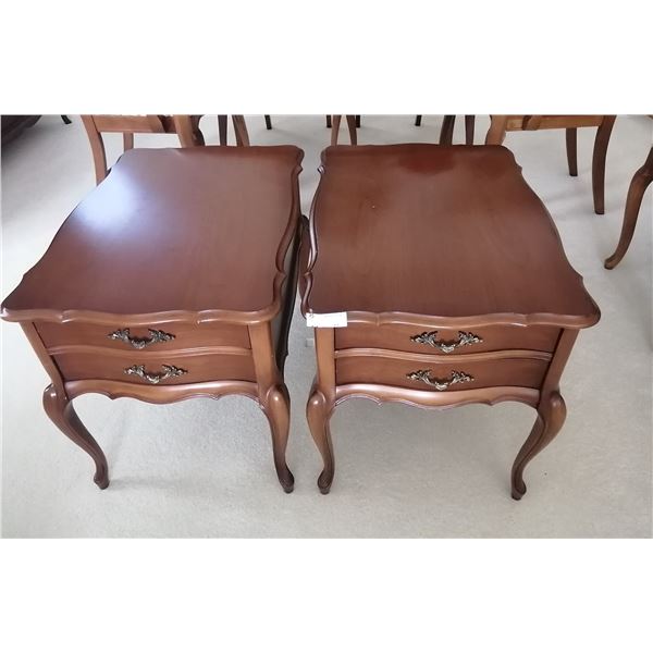2 x Sebastian De Lorenzis Matching End Tables