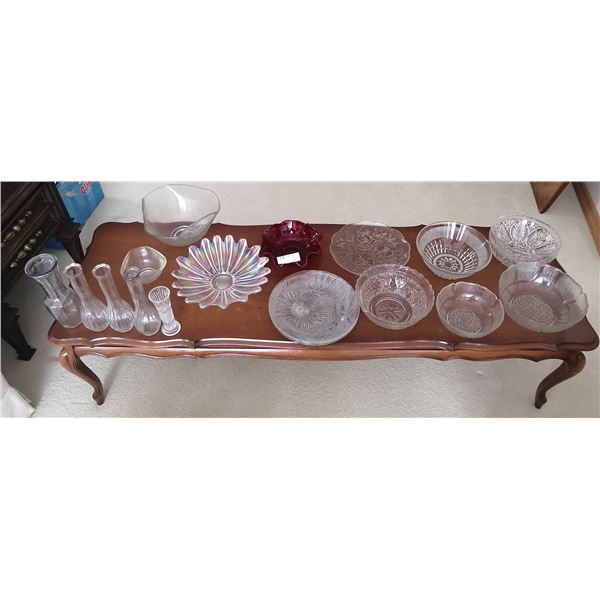 Assorted Glassware