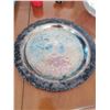 Image 3 : Glass Punch Bowl (Brand New), Candles, Large Decorative Plate, and More!