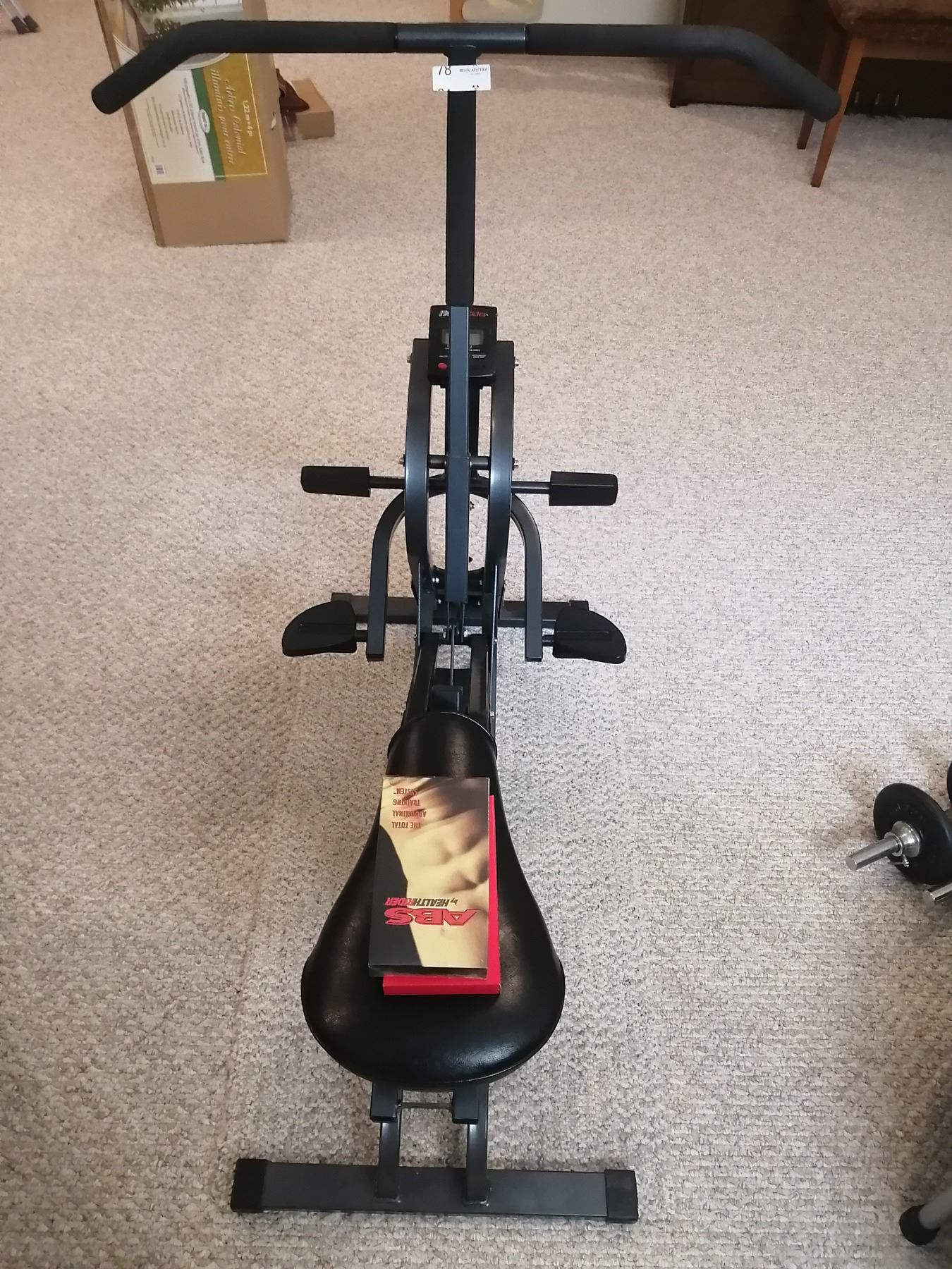Health Rider Exerciser Health Rider Total Body Aerobic Fitness Machine w/ 2 x Instructional ...