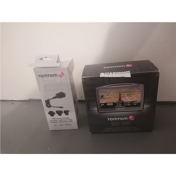 TomTom Car Navigation System w/ Charger (Model No. GO720)