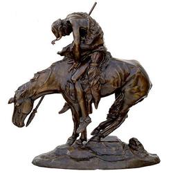 End of the Trail Bronze by James Fraser