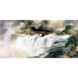Shoshone Falls on the Snake River-By Moran-