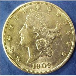 Gold Double Eagle US $ 20 Coin