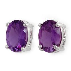 1.5 ctw Amethyst Stud Earrings