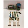 Image 1 : 2 Royal Canadian Mounted Police collectors tins/ set of vintage miniature collectors cards & small R