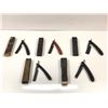 Image 2 : Group of 5 antique straight razers w/ original boxes