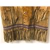 Image 3 : Vintage Buckskin vest w/ tassels