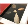 Image 2 : Framed group of 5 Native American Indian artifacts