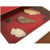 Image 2 : Framed group of 5 Native American Indian artifacts