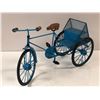 Image 2 : Metal & wood crafted decorative 3 wheel bicycle