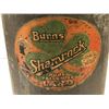 Image 2 : Early 1900s Burns' Shamrock Pure Vacuumized Lard collectors tin w/ lid - 16in tall x 12 1/2in diamet