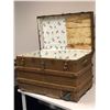 Image 2 : Large antique steamer trunk