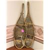 Image 1 : Pair of vintage wooden snow shoes