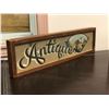 Image 2 : 2 wood crafted signs - General Store & Antiques