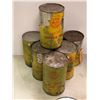 Image 1 : Group of 7 "full" Antelope Petroleum Products 1 L Motor Oil cans