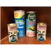 Image 1 : Group of 4 collectors Snowmobile Motor Oil & Treatment cans - Quaker State/ Shell/ Wynn's