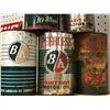 Image 2 : Group of 6 BA 1 Quart collectors motor oil cans