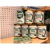 Image 2 : Group of 8 Quaker State 1 Quart collectors oil cans