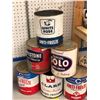 Image 1 : Group of 6 assorted collectors anti-freeze cans