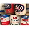 Image 2 : Group of 6 assorted collectors anti-freeze cans