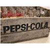 Image 2 : Vintage wooden Pepsi Cola crate complete w/ 24 vintage Pepsi bottles