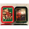 Image 2 : Group of 4 Coca-Cola Christmas collectors tin serving trays