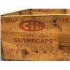 Image 2 : Vintage C-I-L "Seismocaps" wooden crate
