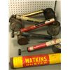Image 2 : Group of 6 antique bug & pesticide sprayers w/ tin reservoirs