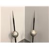 Image 2 : 2 antique lightning rods w/ aluminum globes