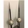 Image 2 : 2 antique lightning rods w/ aluminum globes