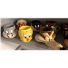 Image 2 : Group of 10 assorted vintage Looney Tunes character mugs