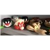 Image 2 : Group of 10 assorted vintage Looney Tunes character mugs
