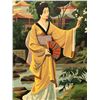 Image 2 : Pair of framed original oil paintings "Gisha Girl" - approx. 19 1/2in x 23 1/2in